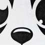 Conceptum Alfombra Kids-1 Blanco y Negro 100 x 160 cm